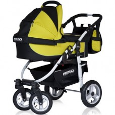 Детская универсальная коляска 2 в 1 Riko Amigo Yellow
